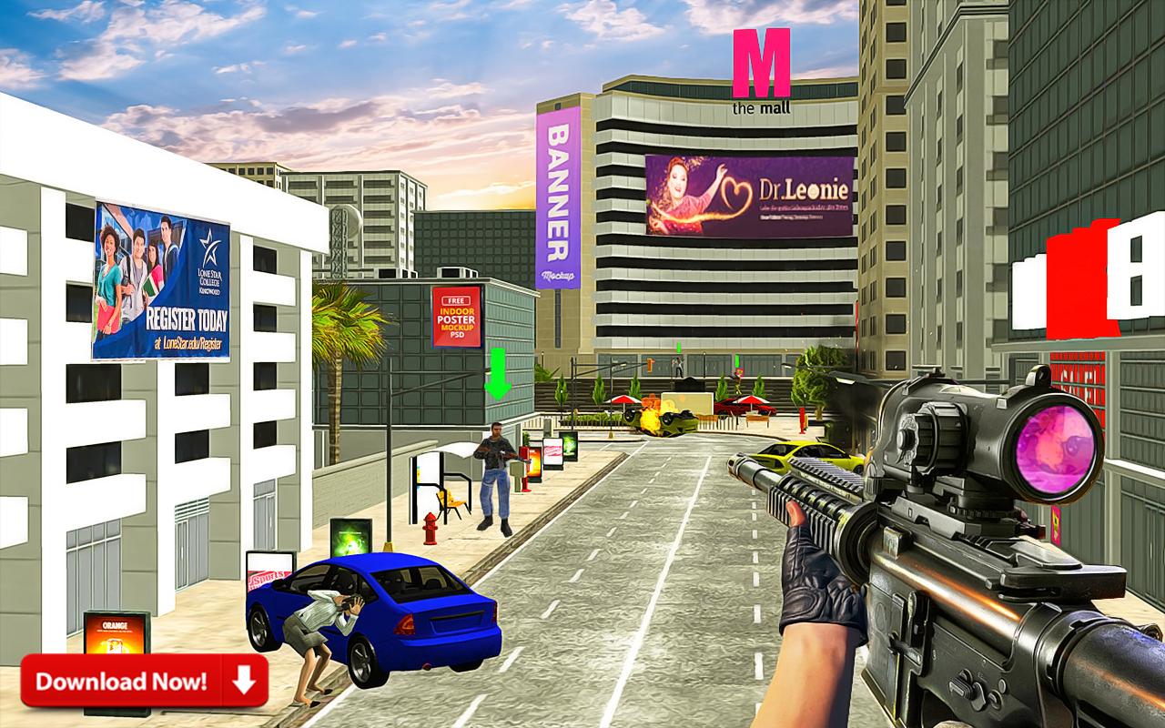 New Sniper 3D: Fun Free Offline FPS Shooting Games 1.0 Screenshot 14