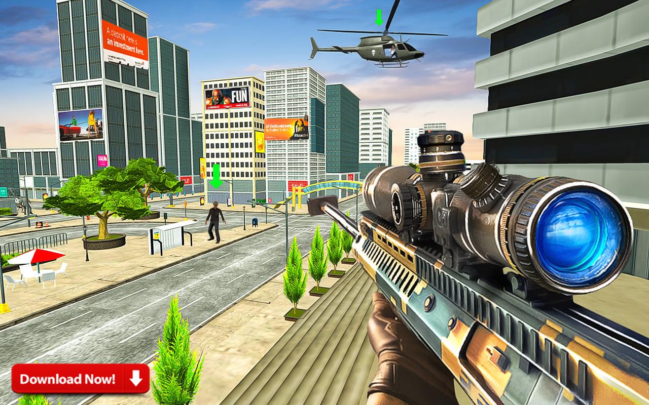 New Sniper 3D: Fun Free Offline FPS Shooting Games 1.0 Screenshot 7