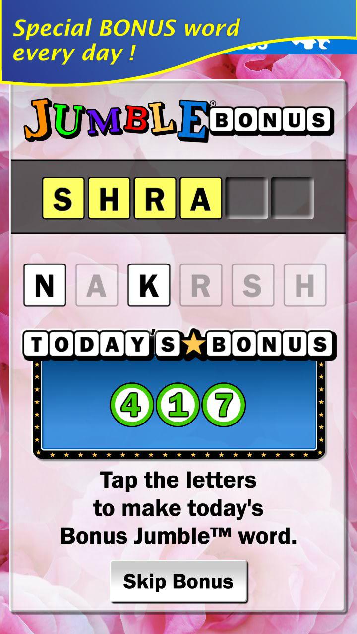 Giant Jumble Crosswords 1.90 Screenshot 4