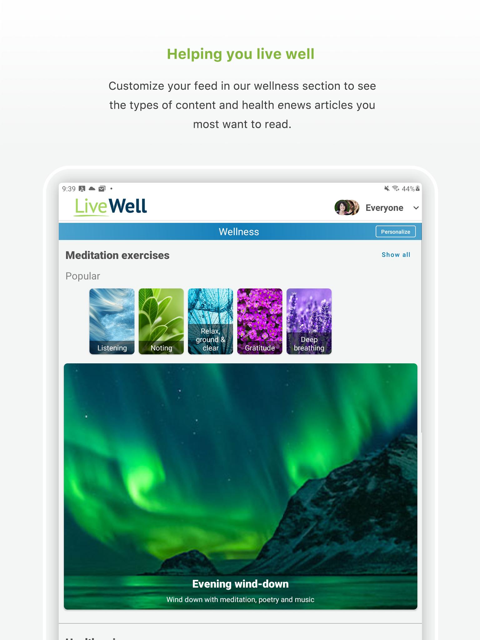 LiveWell with Advocate Aurora 8.0.1.4859-62392c0dc Screenshot 8