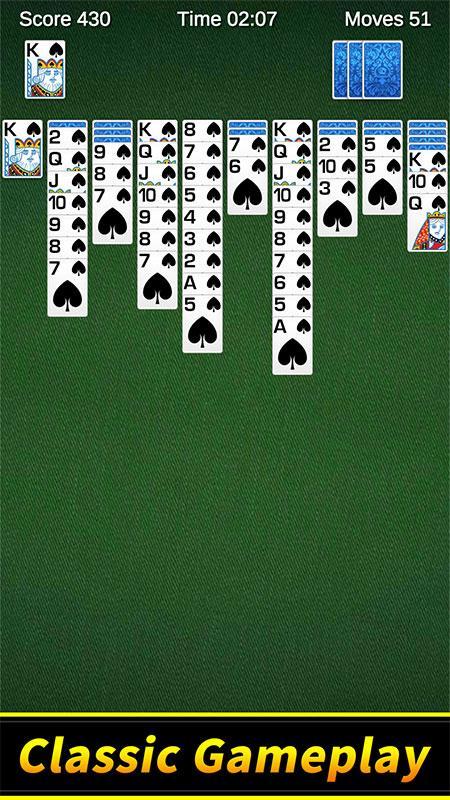 Spider Solitaire 1.10.4.219 Screenshot 1