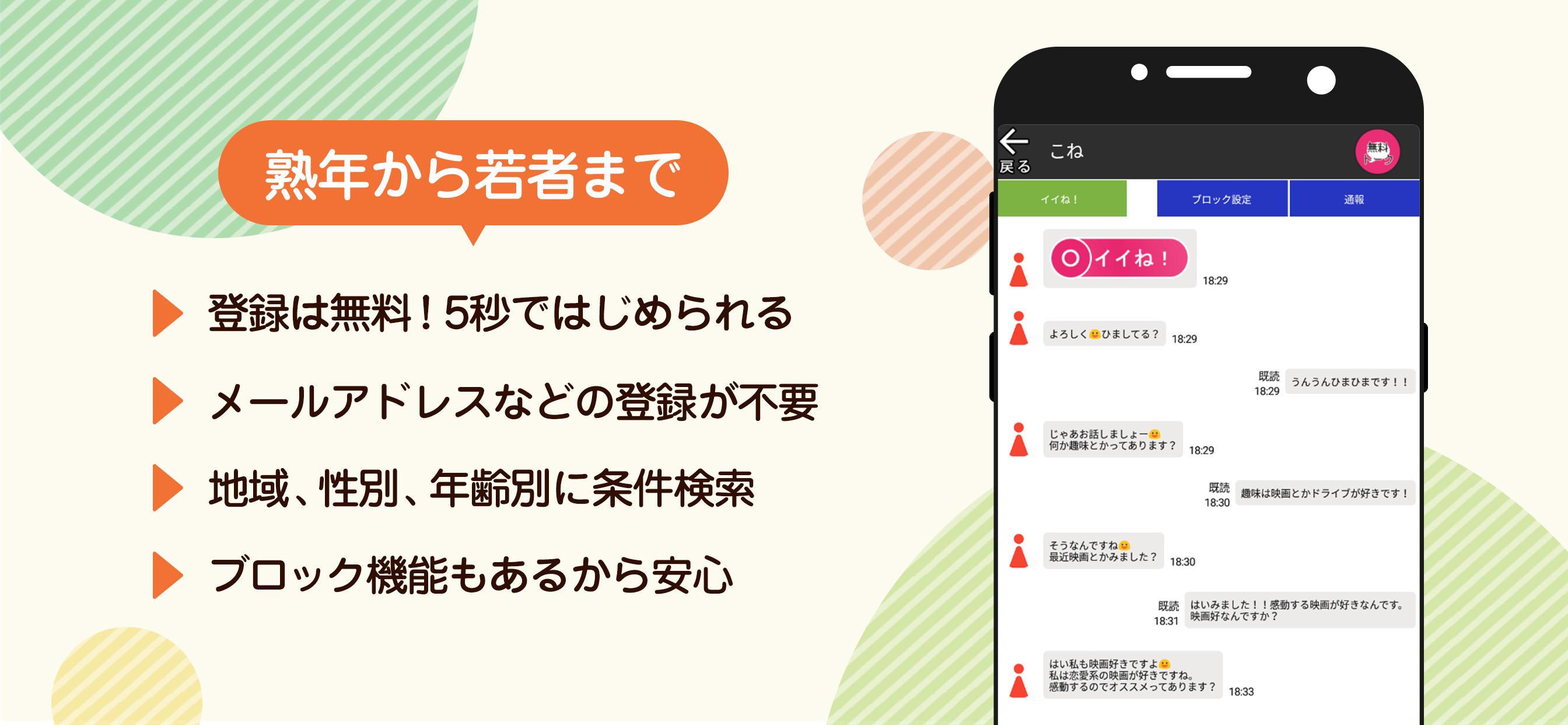 登録無料のチャットアプリ憩い広場はなそ 14.210316 Screenshot 2