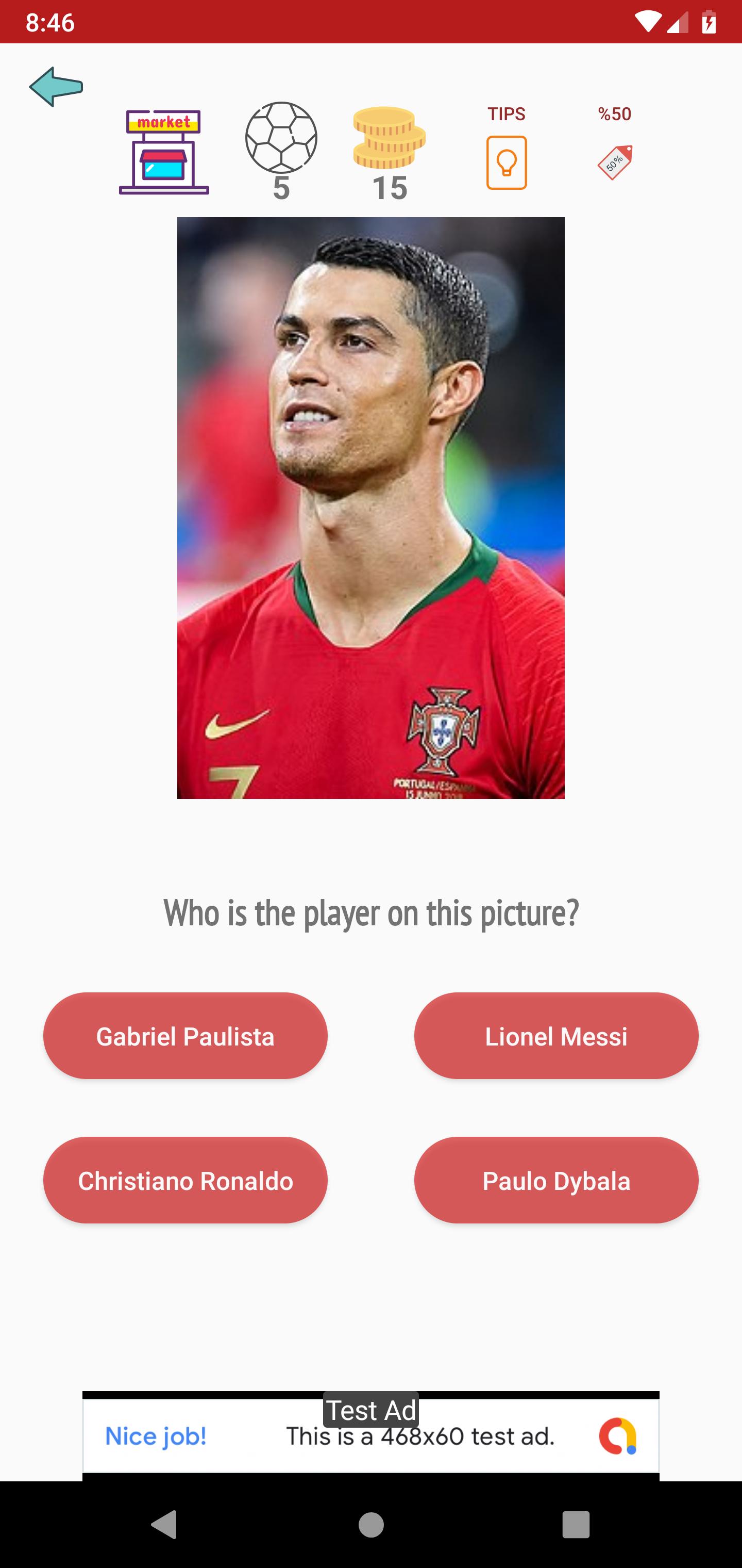 Football Games Quiz 1.1 Screenshot 5