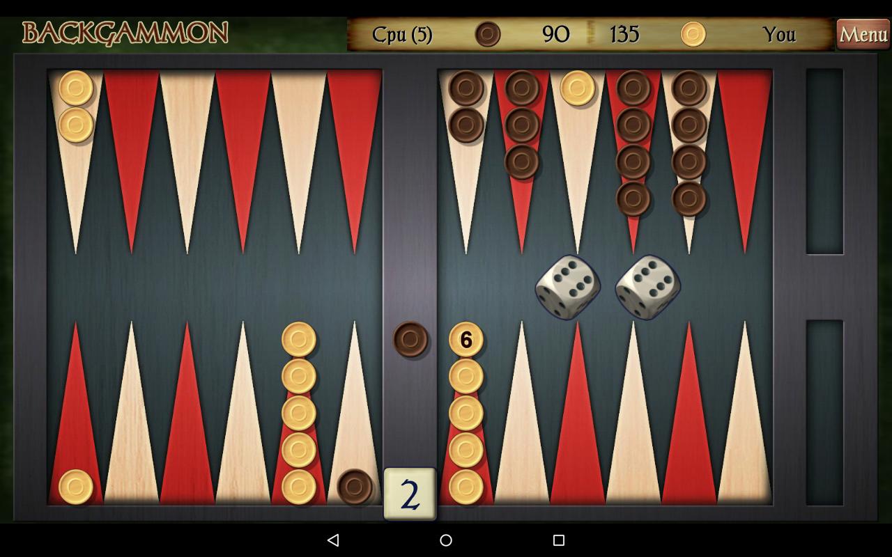 Backgammon Free 2.34 Screenshot 11