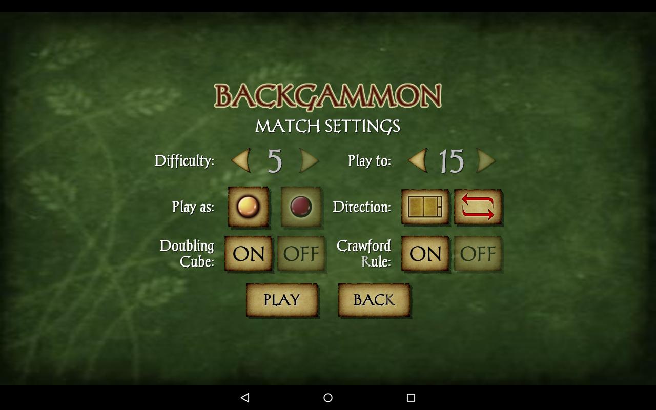 Backgammon Free 2.34 Screenshot 12