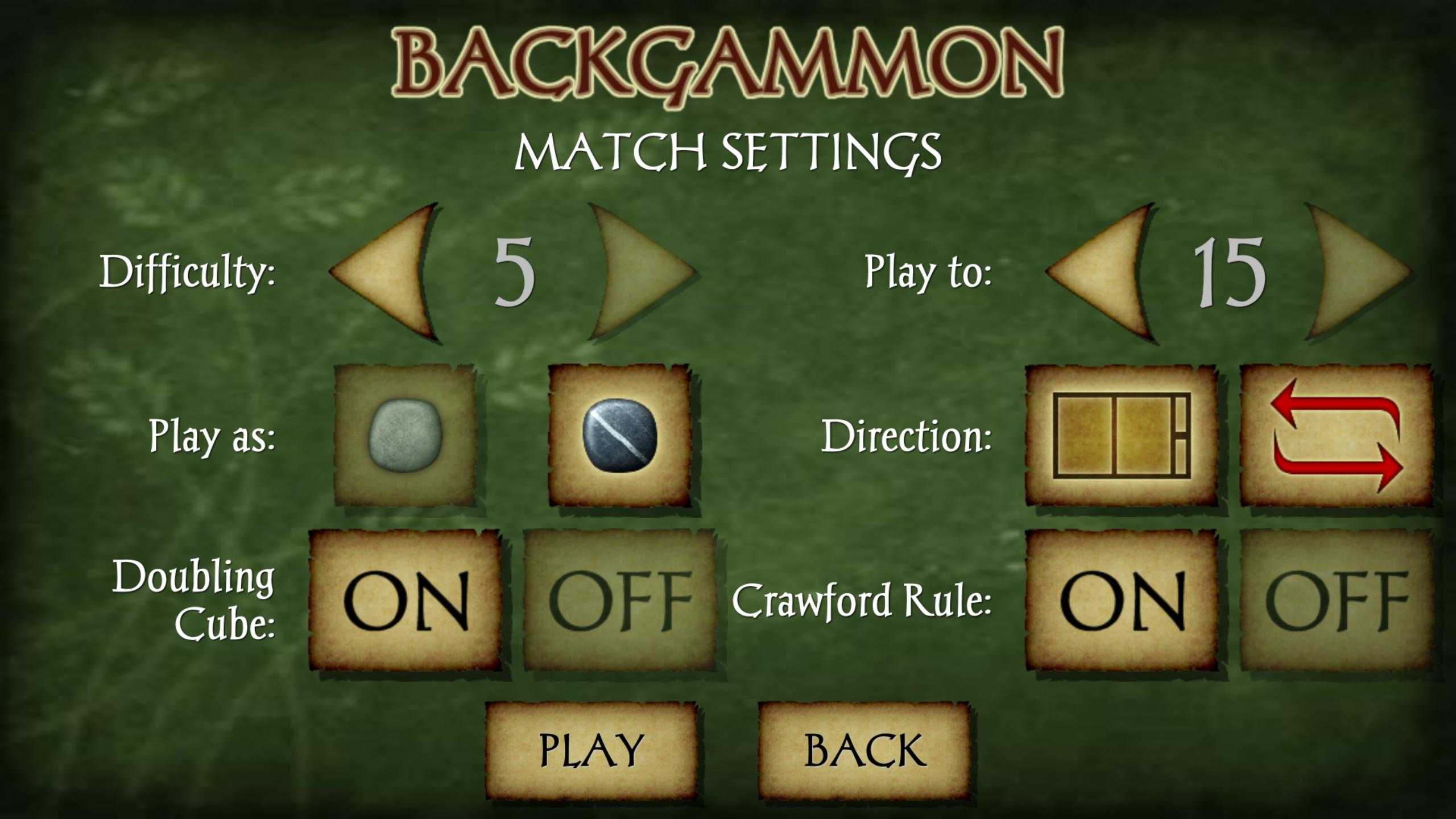 Backgammon Free 2.34 Screenshot 4