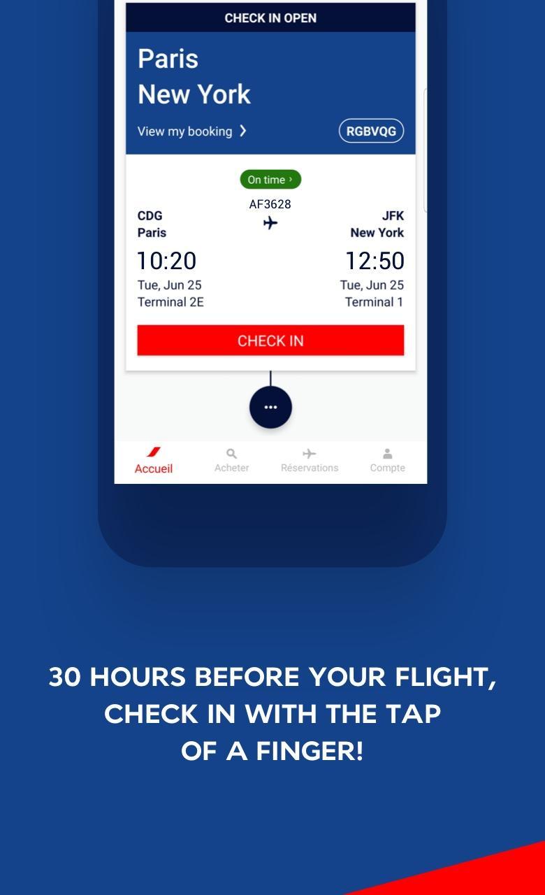 Air France Airline tickets 5.5.0 Screenshot 2