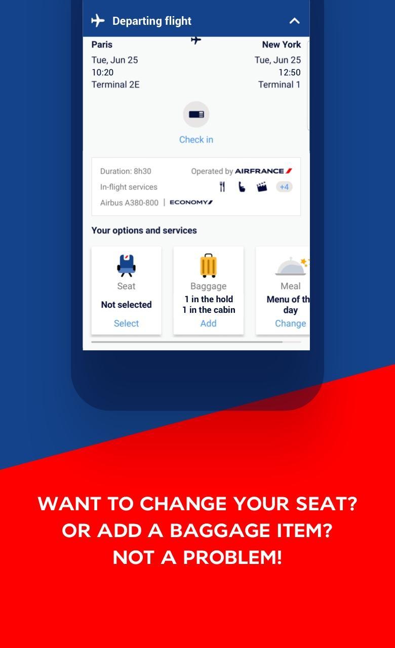 Air France Airline tickets 5.5.0 Screenshot 4