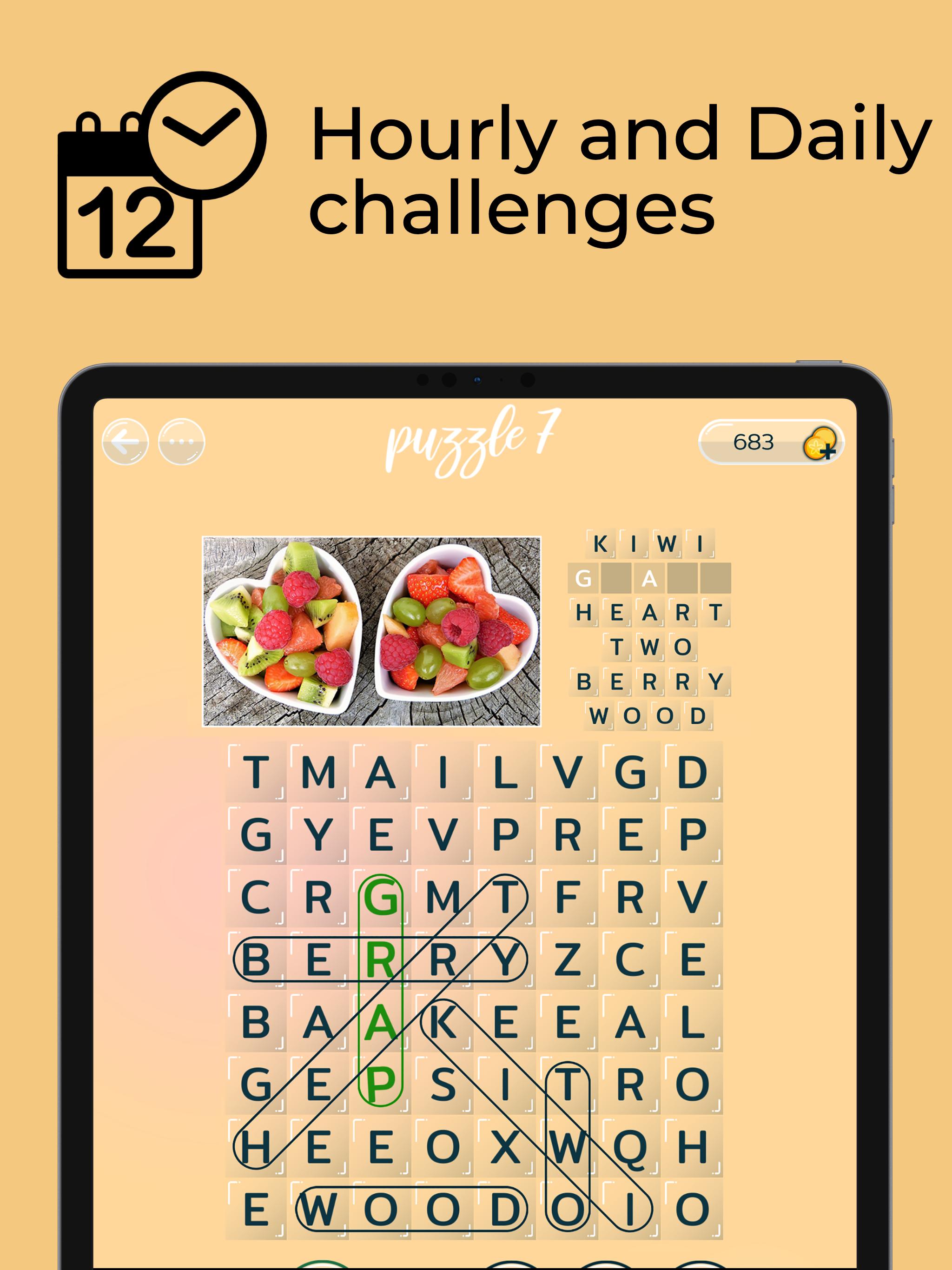 Word Search Puzzles with Pics - Free word game 0.8.4 Screenshot 9
