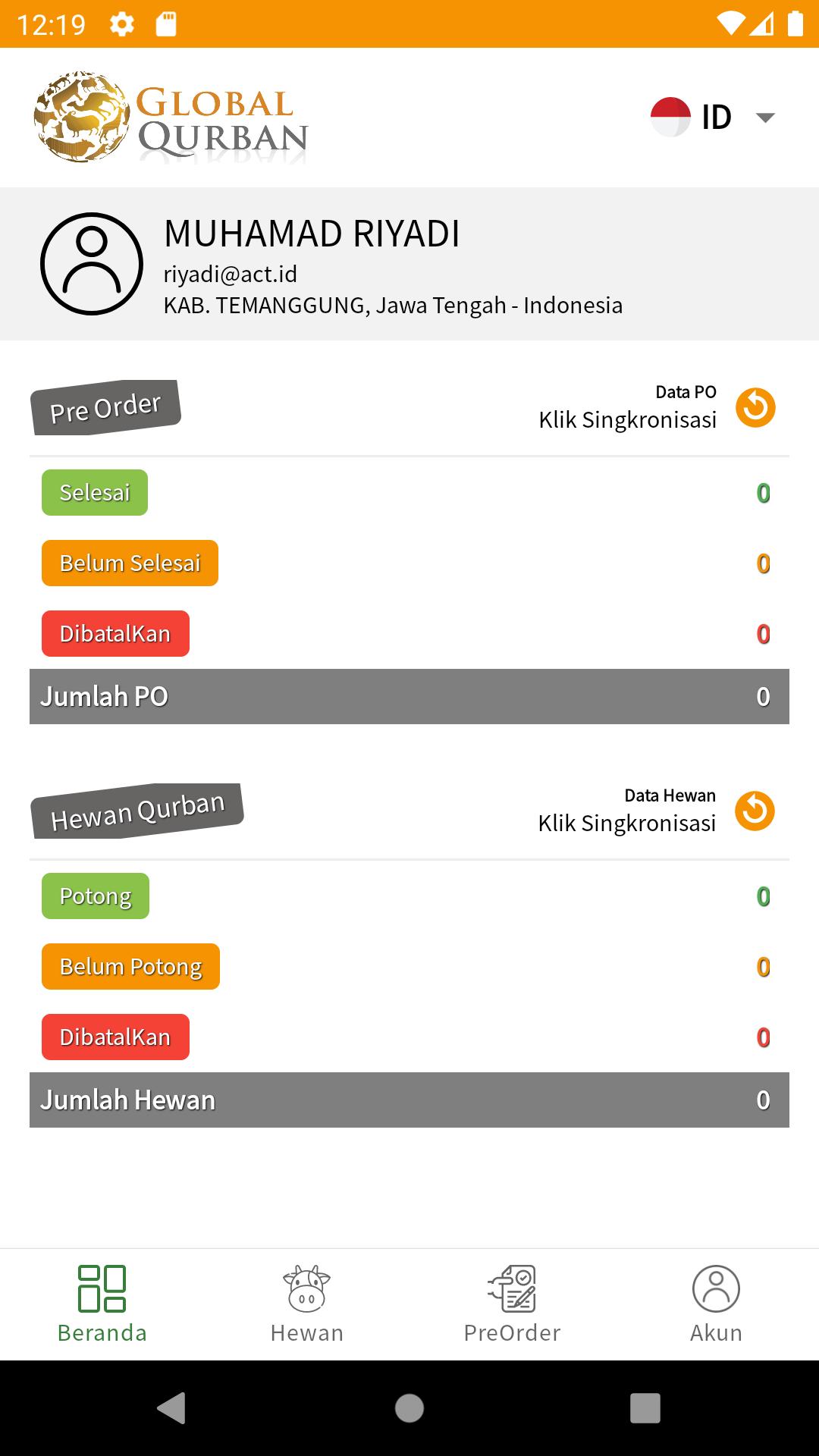 Global Qurban Implementator 2.0.3 Screenshot 2