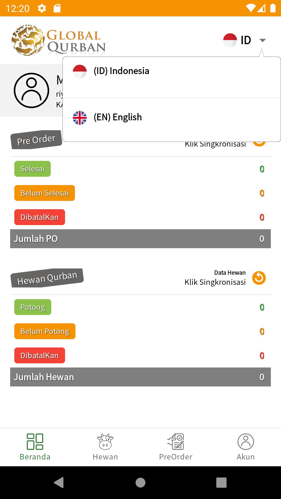 Global Qurban Implementator 2.0.3 Screenshot 3