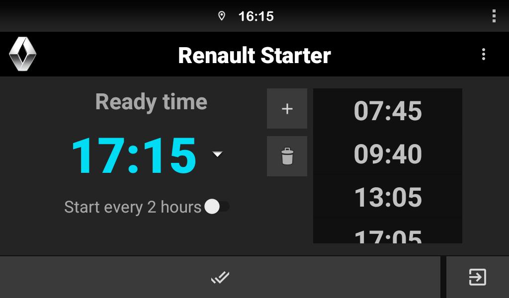 Renault Starter free — delayed engine start 2.6.6 Screenshot 4