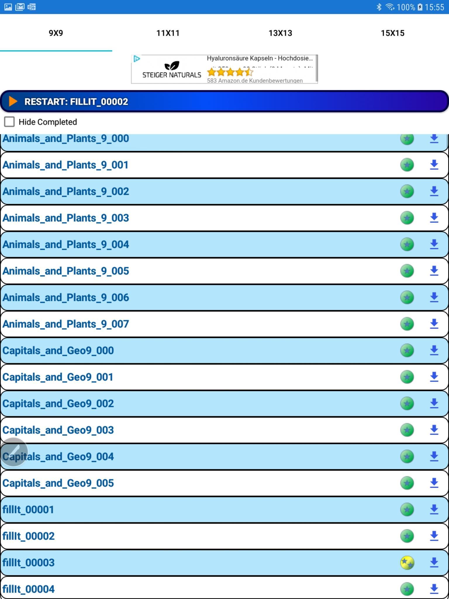 Fill it ins word puzzles - free crosswords 7.6 Screenshot 20