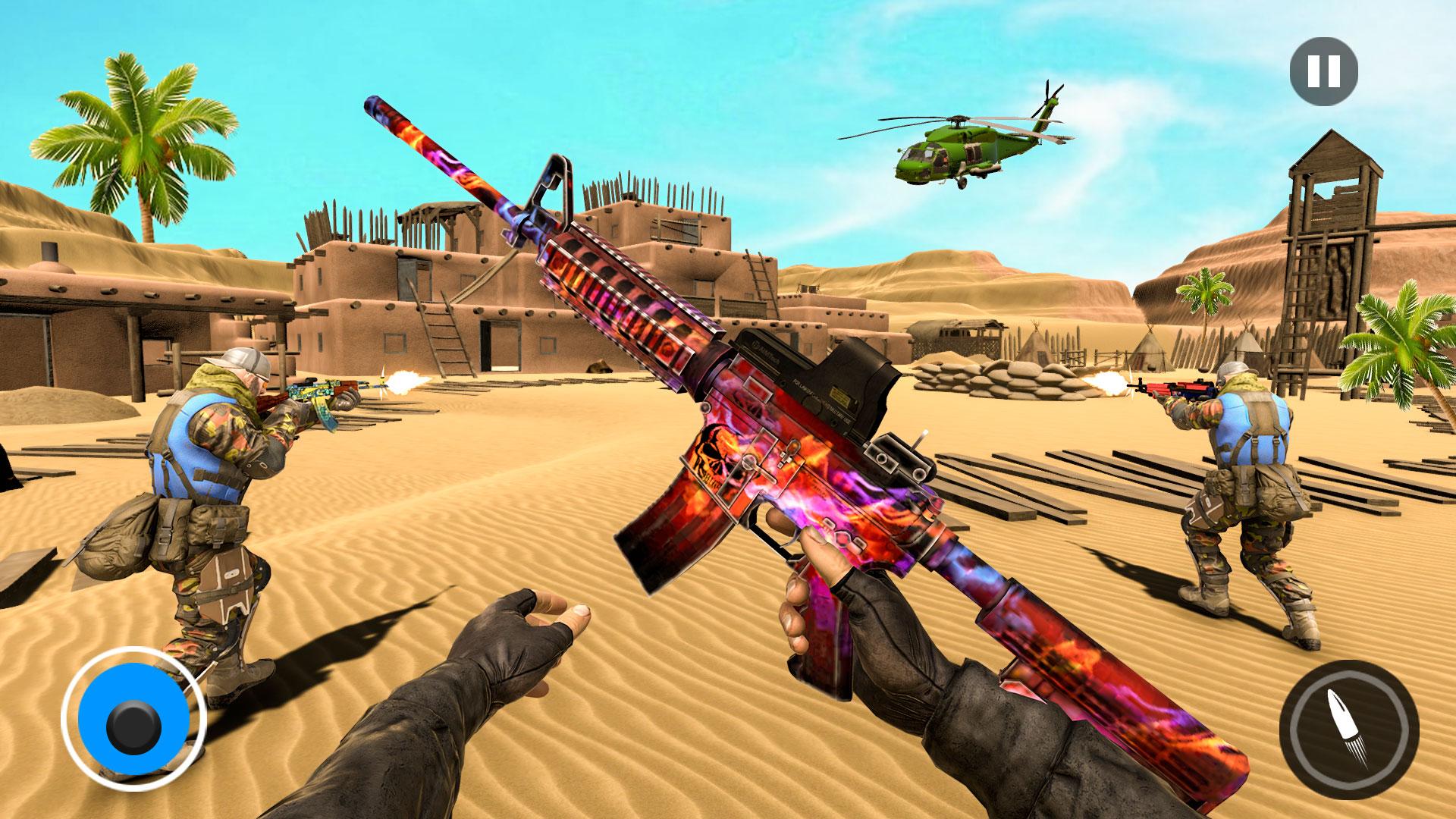 FPS Shooting Strike: Terrorist Mission Game Sniper 0.1 Screenshot 1