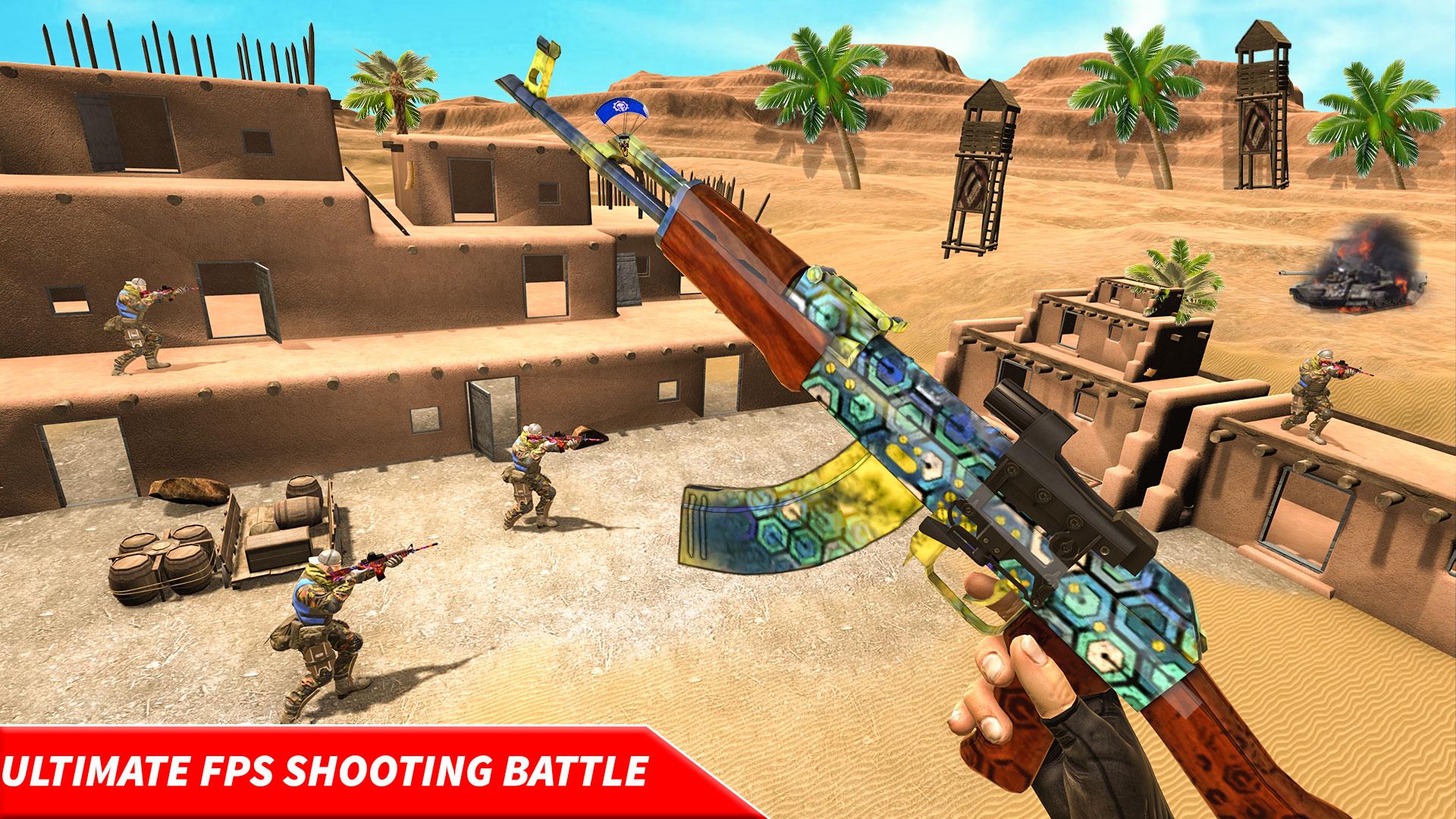 FPS Shooting Strike: Terrorist Mission Game Sniper 0.1 Screenshot 2
