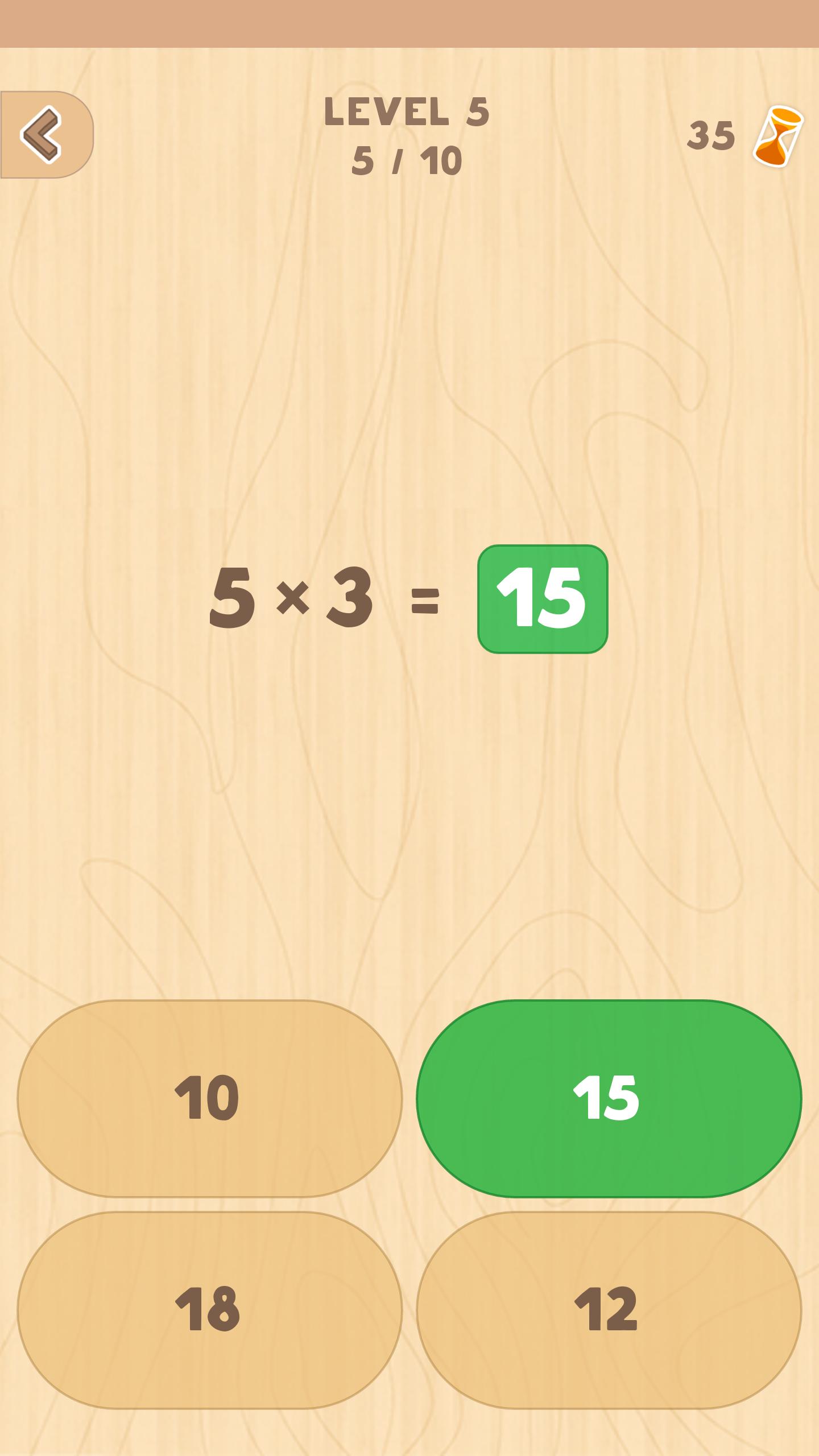 Multiplication table. Learn and Play! 1.2 Screenshot 3