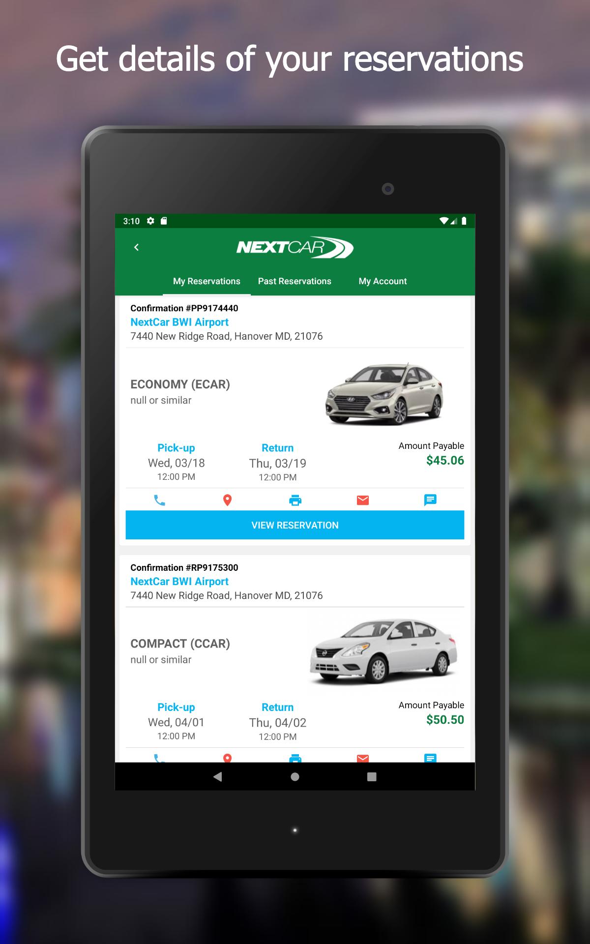 NextCar Car Rental 2.2.3 Screenshot 8