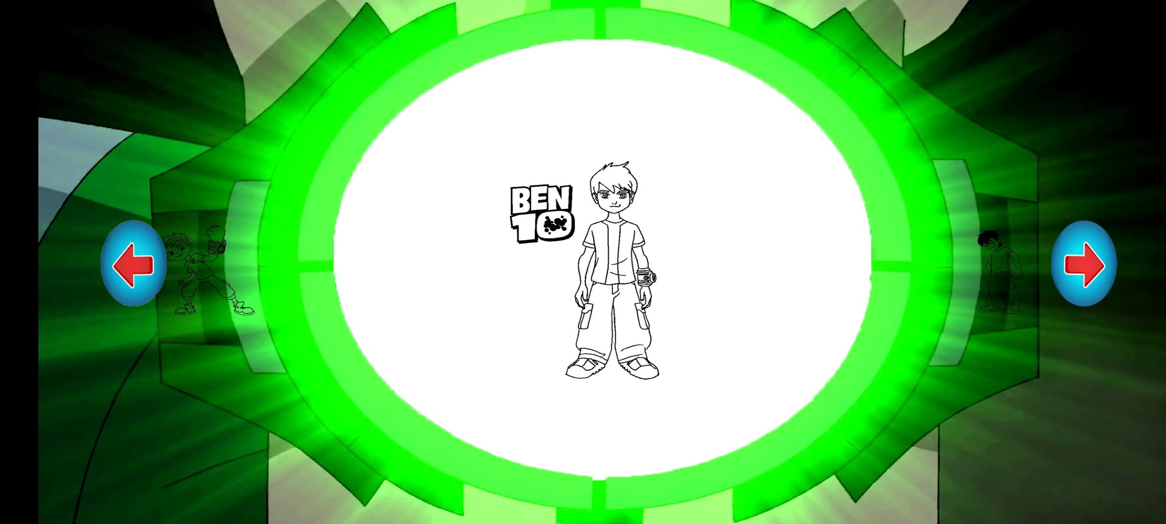 Ben  Coloring 10 heroes ultimate 1.0 Screenshot 2