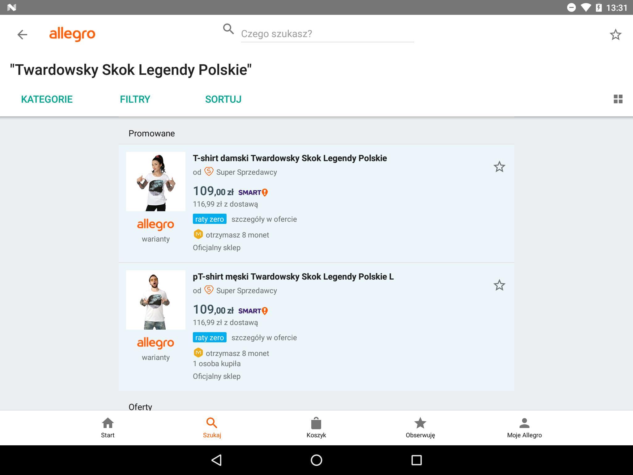 Allegro convenient and secure online shopping 6.56.0 Screenshot 8