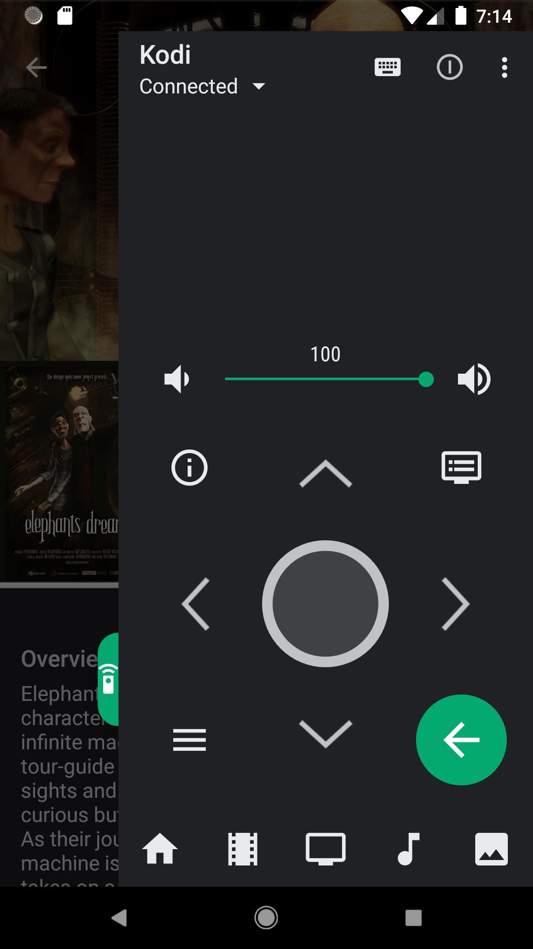 4-Head, Kodi Remote 0.8 build-709 Screenshot 2