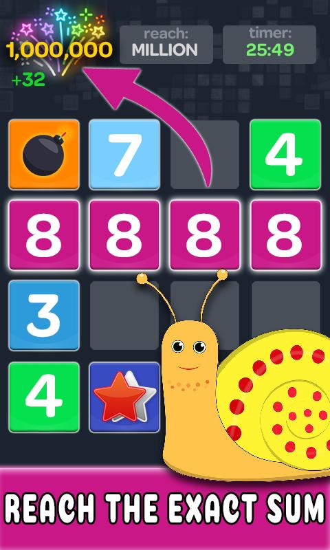 Number block puzzle - Connect Million merge blocks 1.1.0 Screenshot 2