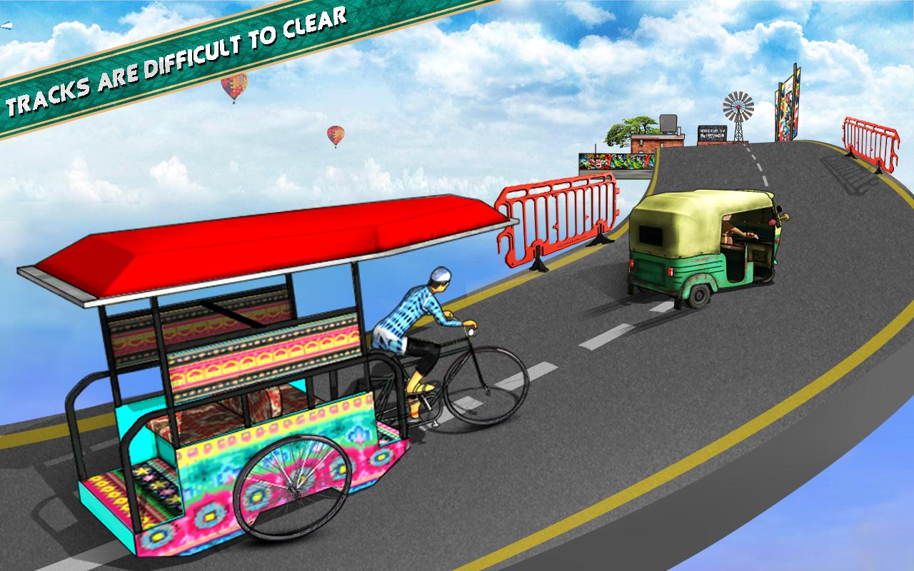 Bicycle Rickshaw Simulator 2019 : Taxi Game 4.0 Screenshot 11
