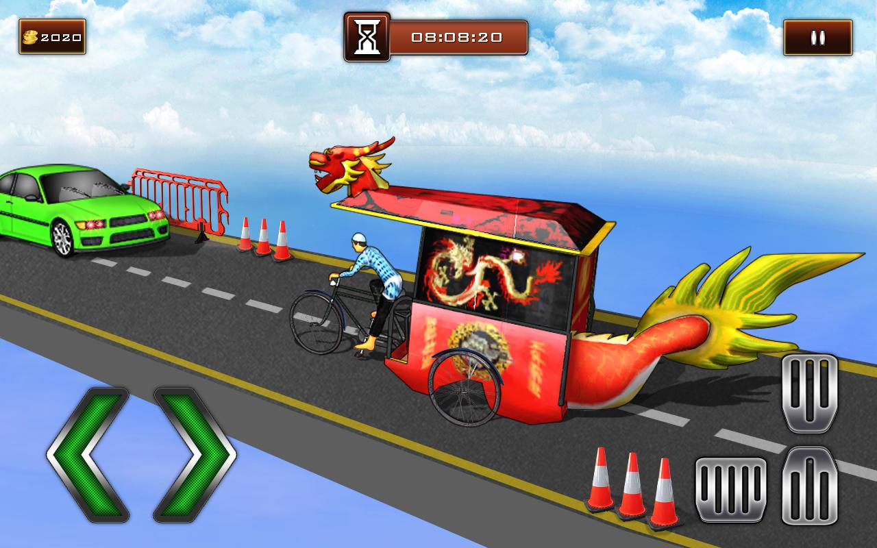 Bicycle Rickshaw Simulator 2019 : Taxi Game 4.0 Screenshot 22