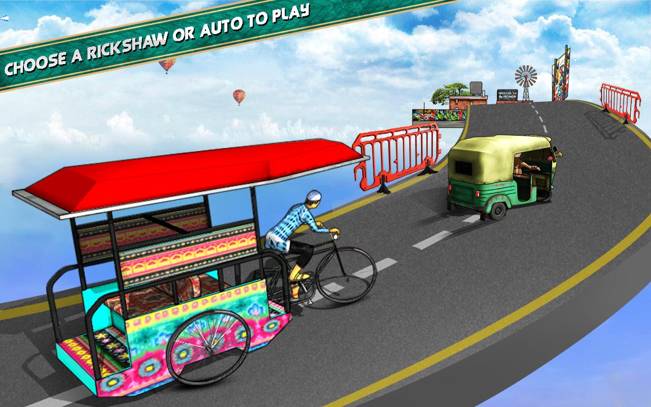 Bicycle Rickshaw Simulator 2019 : Taxi Game 4.0 Screenshot 8