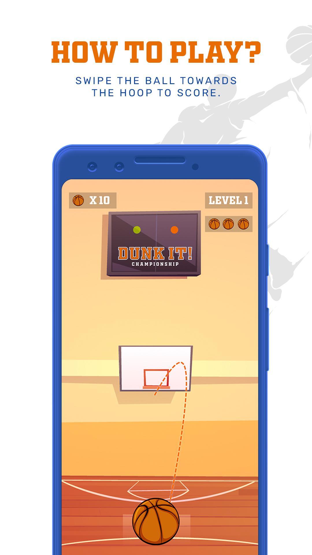 DUNK IT! - Toughest Basket Ball Game Ever 2.0 Screenshot 2