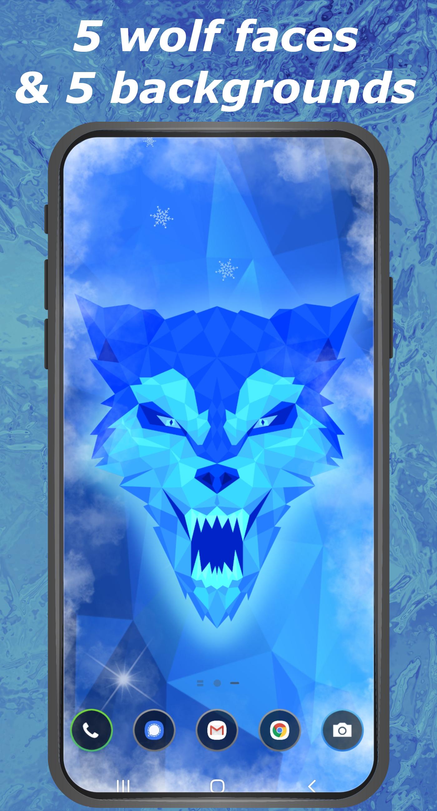 Ice wolf wallpaper 3D - parallax 4D backgrounds 1.0 Screenshot 12