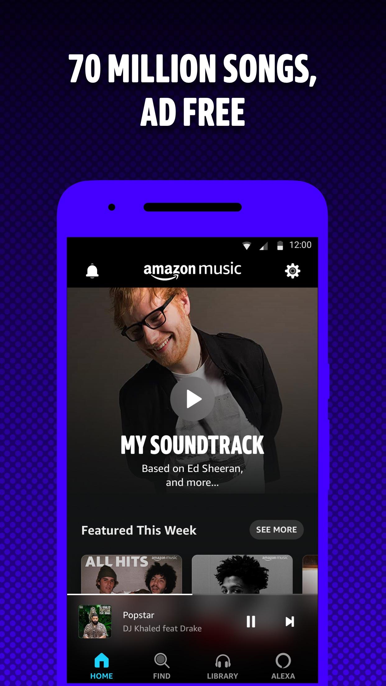 Amazon Music Stream and Discover Songs & Podcasts 17.2.3 Screenshot 1