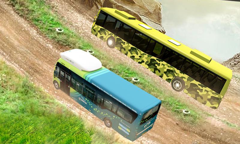 Mountain Bus Game-New Army Bus offroad simulator 2 1.0.2 Screenshot 1