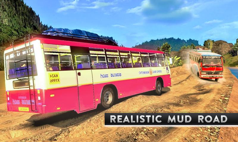 Mountain Bus Game-New Army Bus offroad simulator 2 1.0.2 Screenshot 2