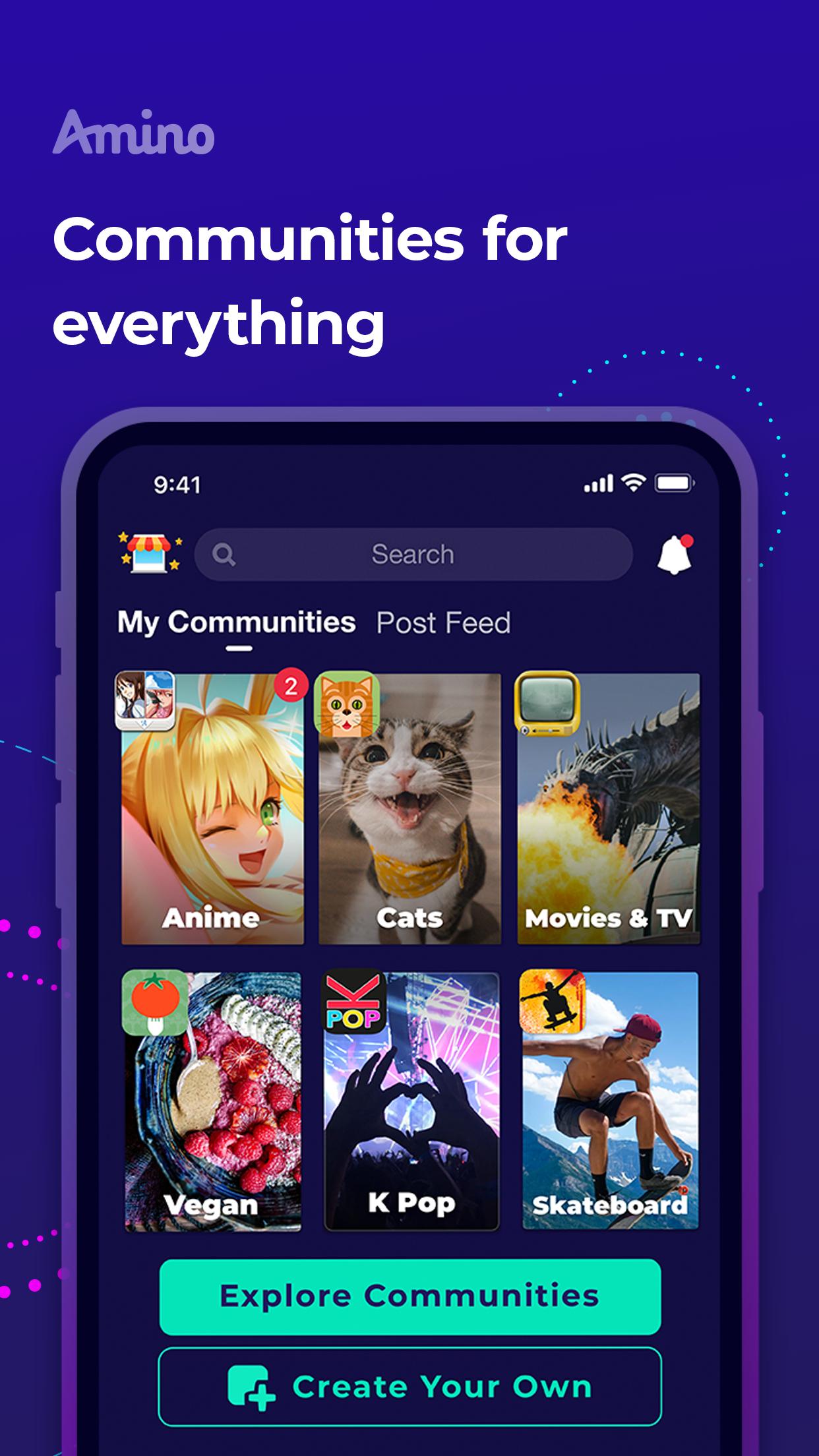 Amino Communities and Chats 3.0.32532 Screenshot 1