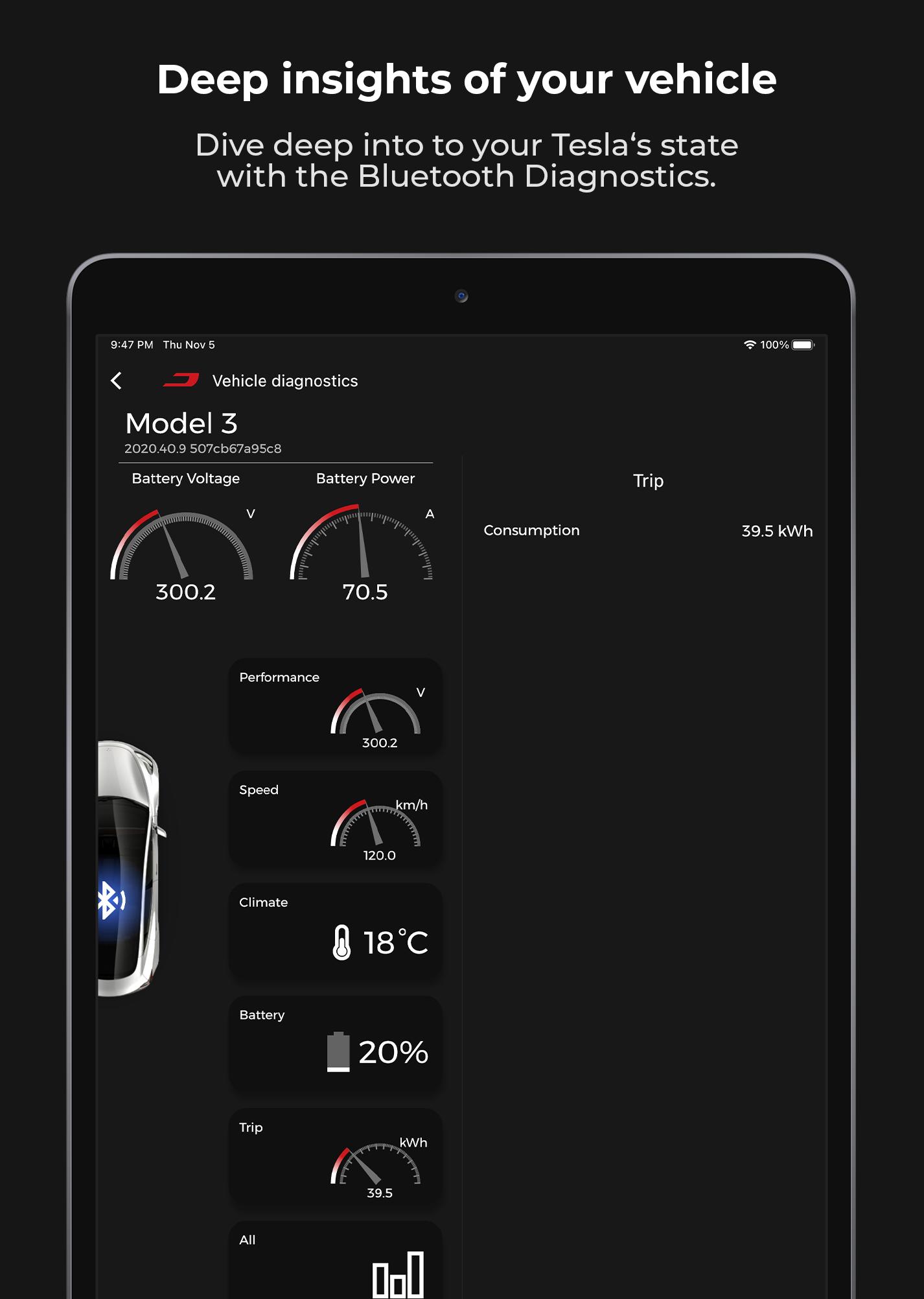 AMPTech Premium Tesla App 1.0.22 Screenshot 12