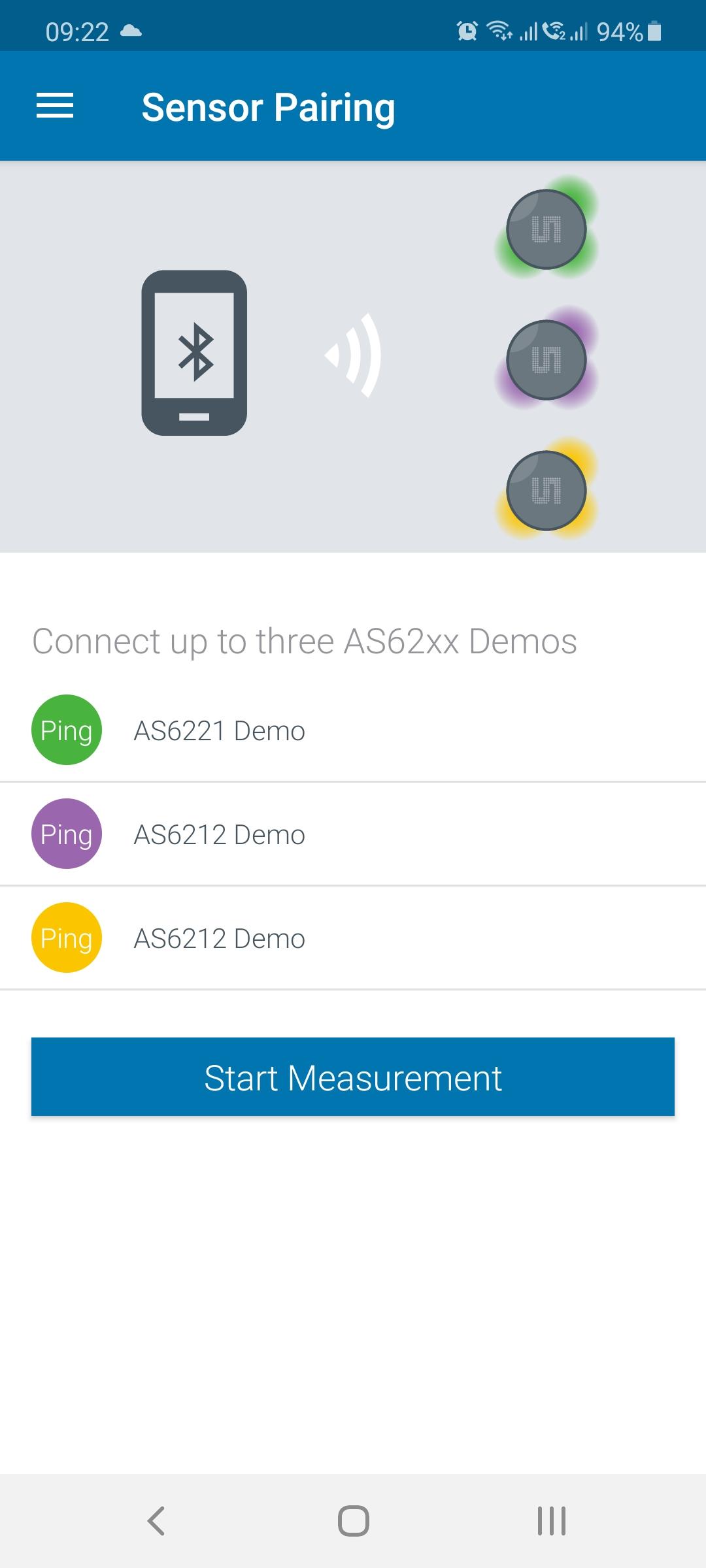 ams AS62xx Temperature Sensor 1.3.3 Screenshot 4
