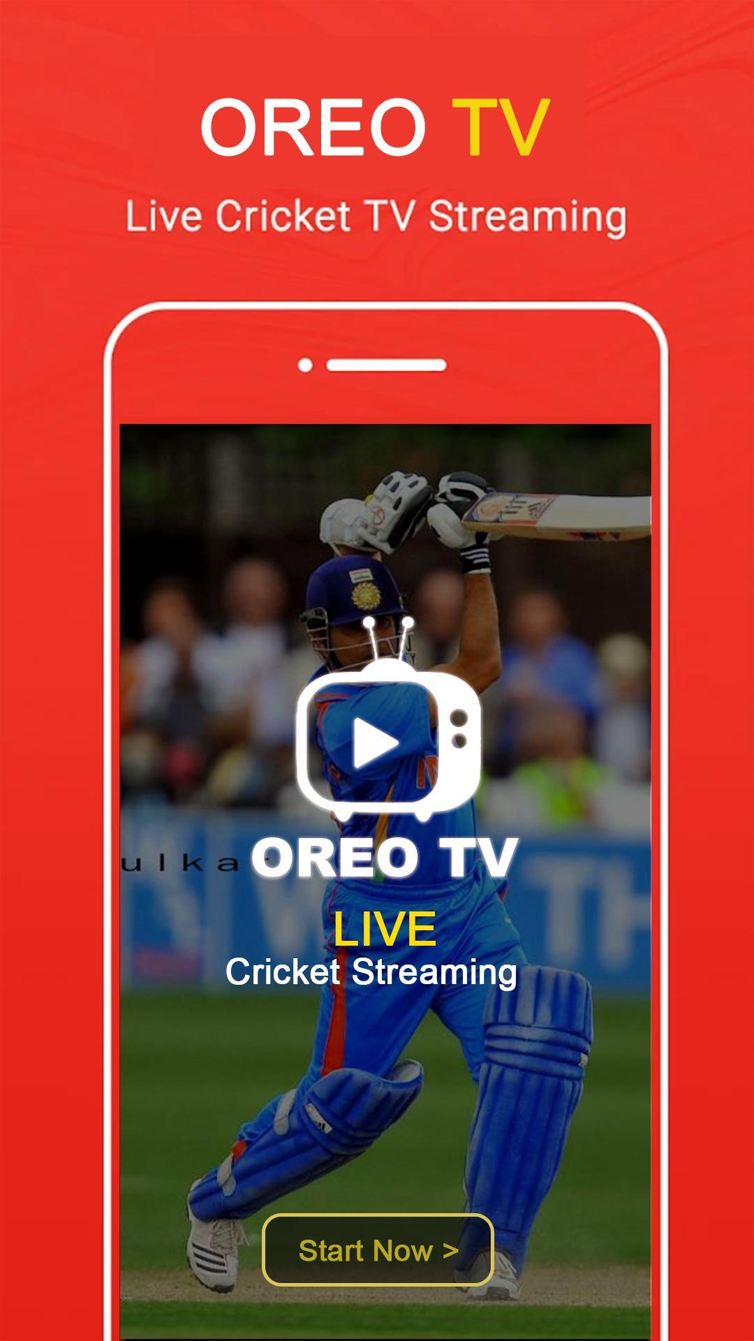 Oreo TV : Live Cricket TV & Movies Shows Guide 1.0 Screenshot 1