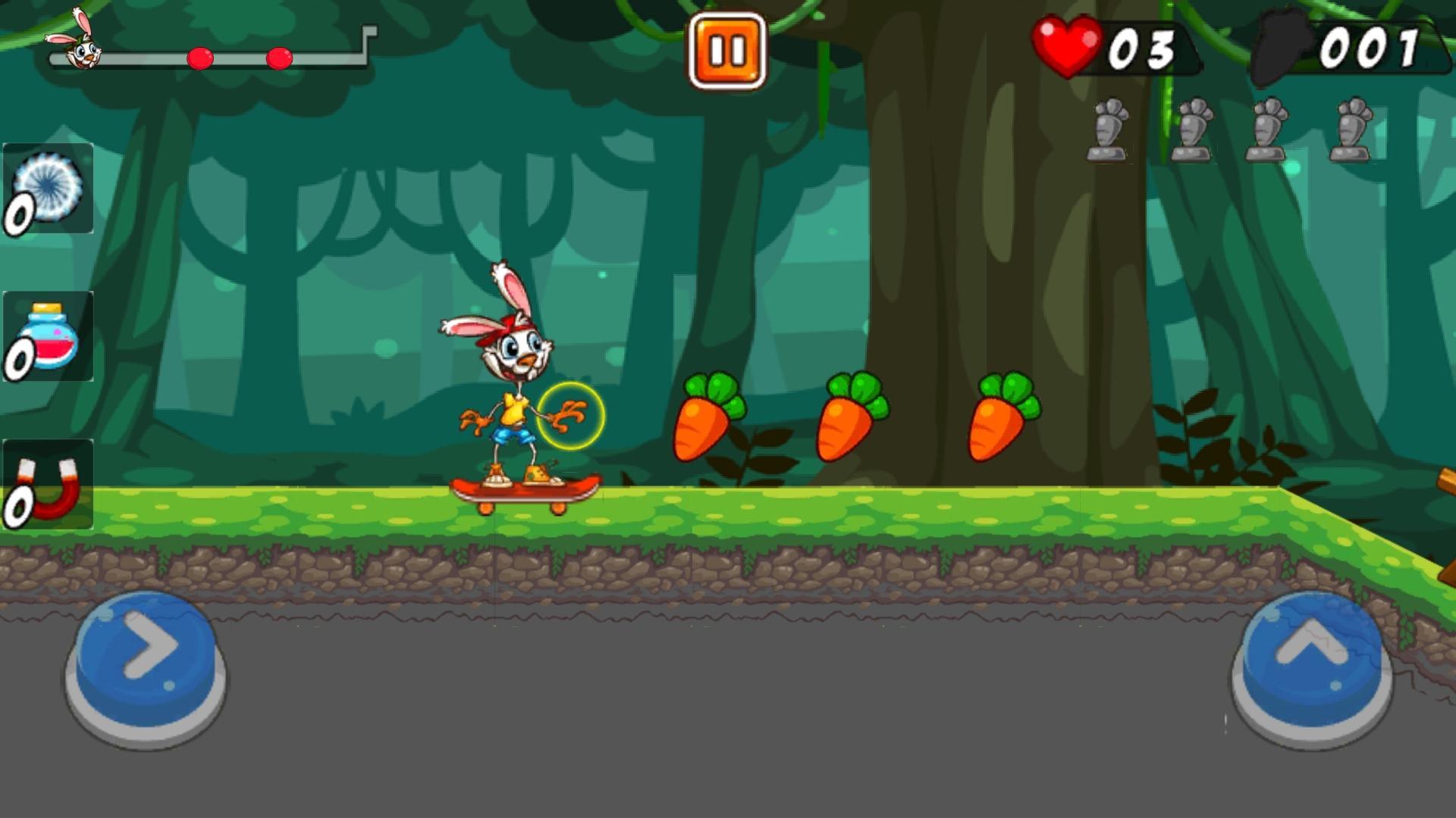 Rabbit Skate Offline Game 1.1 Screenshot 4
