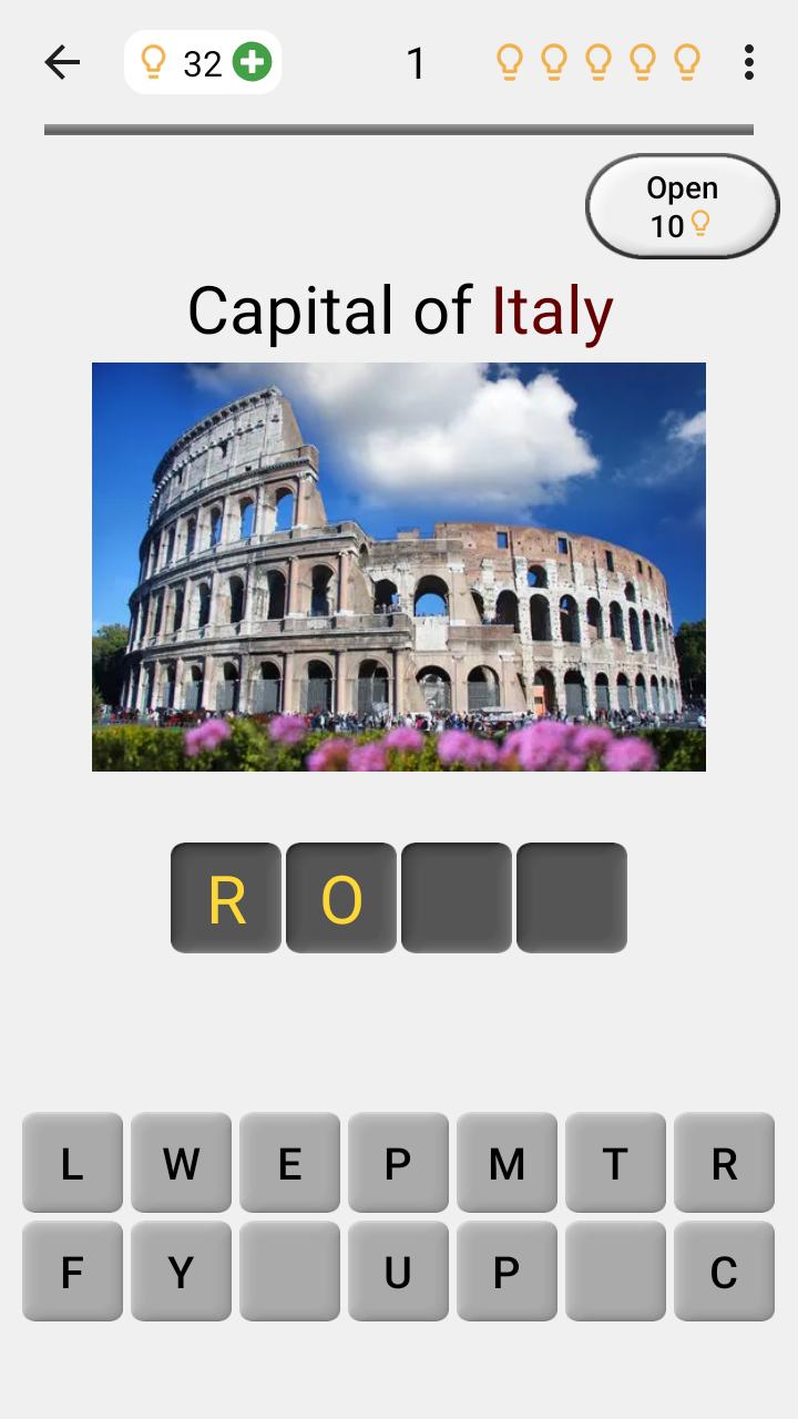 Capitals of All Countries in the World: City Quiz 3.0.1 Screenshot 12