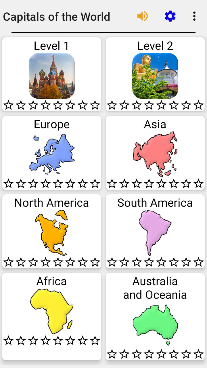 Capitals of All Countries in the World: City Quiz 3.0.1 Screenshot 13