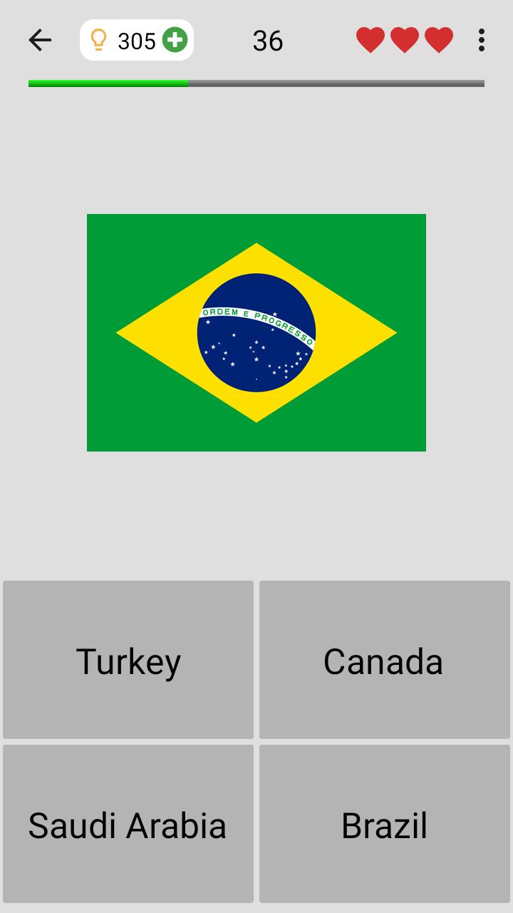 Flags of All Countries of the World: Guess-Quiz 3.0.1 Screenshot 11