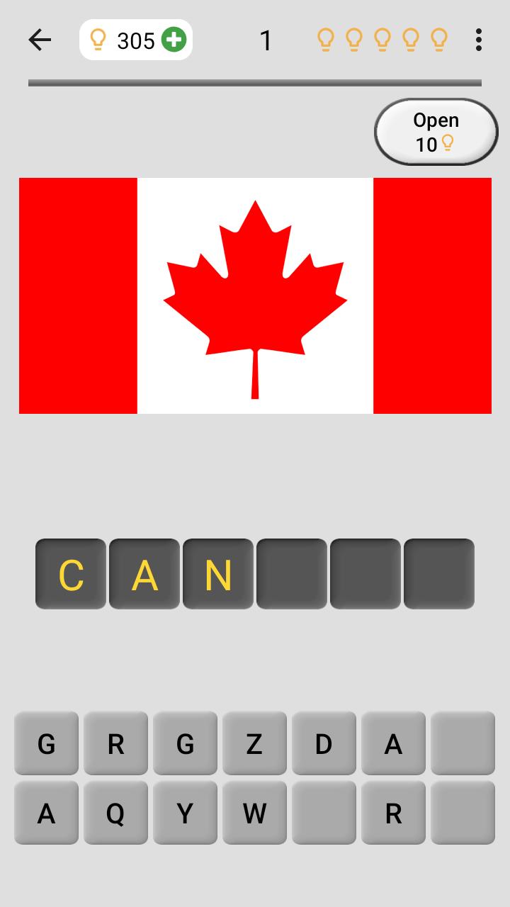 Flags of All Countries of the World: Guess-Quiz 3.0.1 Screenshot 12