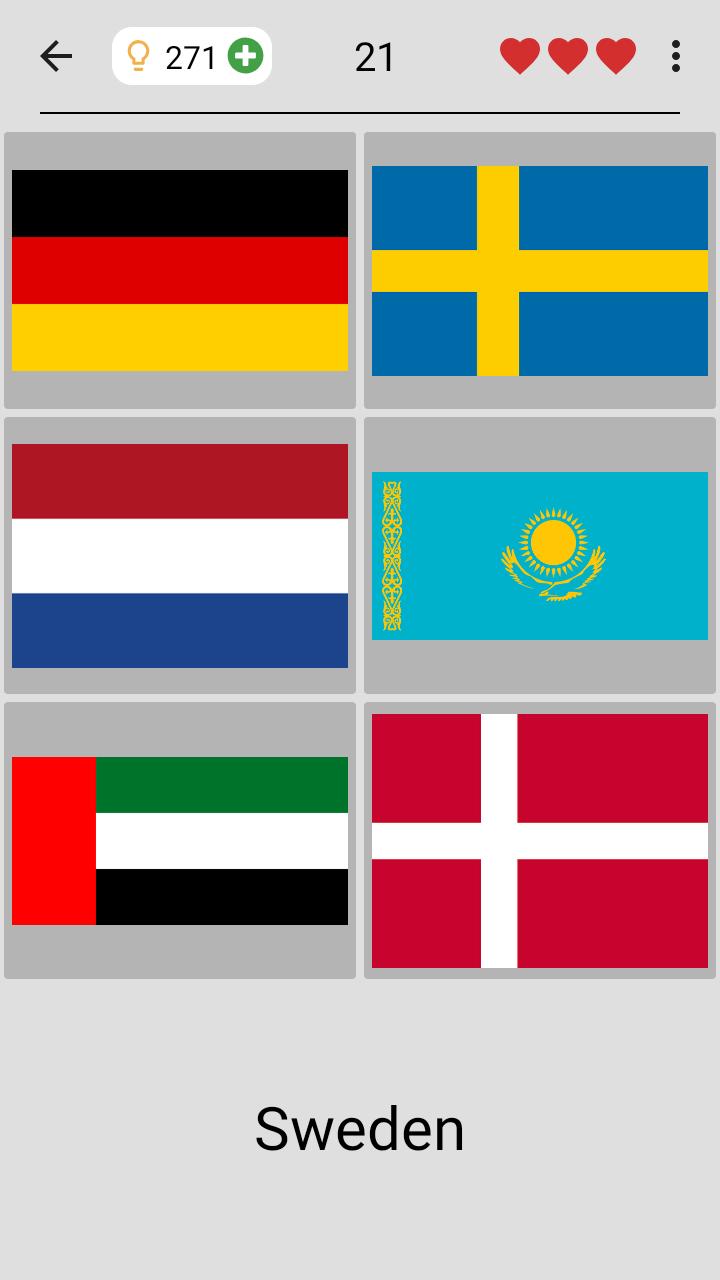 Flags of All Countries of the World: Guess-Quiz 3.0.1 Screenshot 16