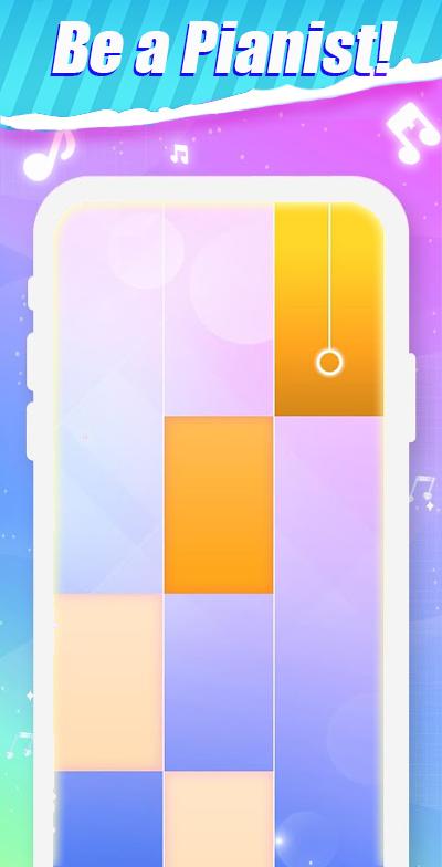 Piano Tiles Elsa Game - Let It Go 2.1 Screenshot 2