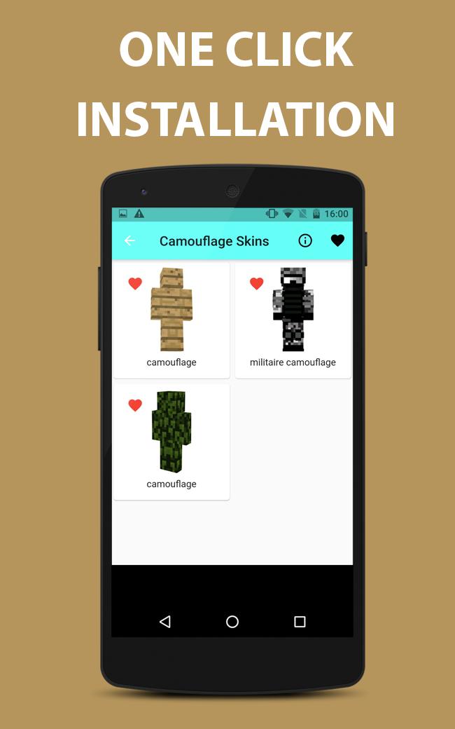 Camouflage Skins 1.0.9 Screenshot 3