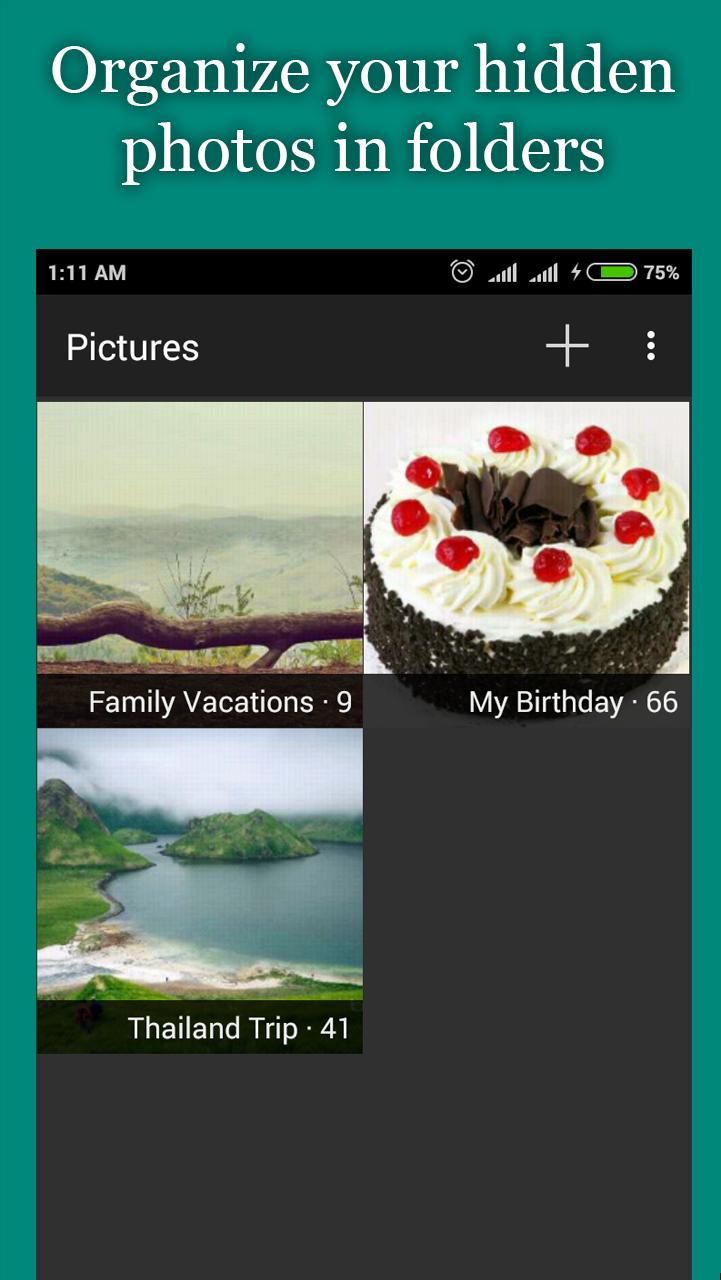 Hide Photos, Video and App Lock - Hide it Pro 8.4 Screenshot 3