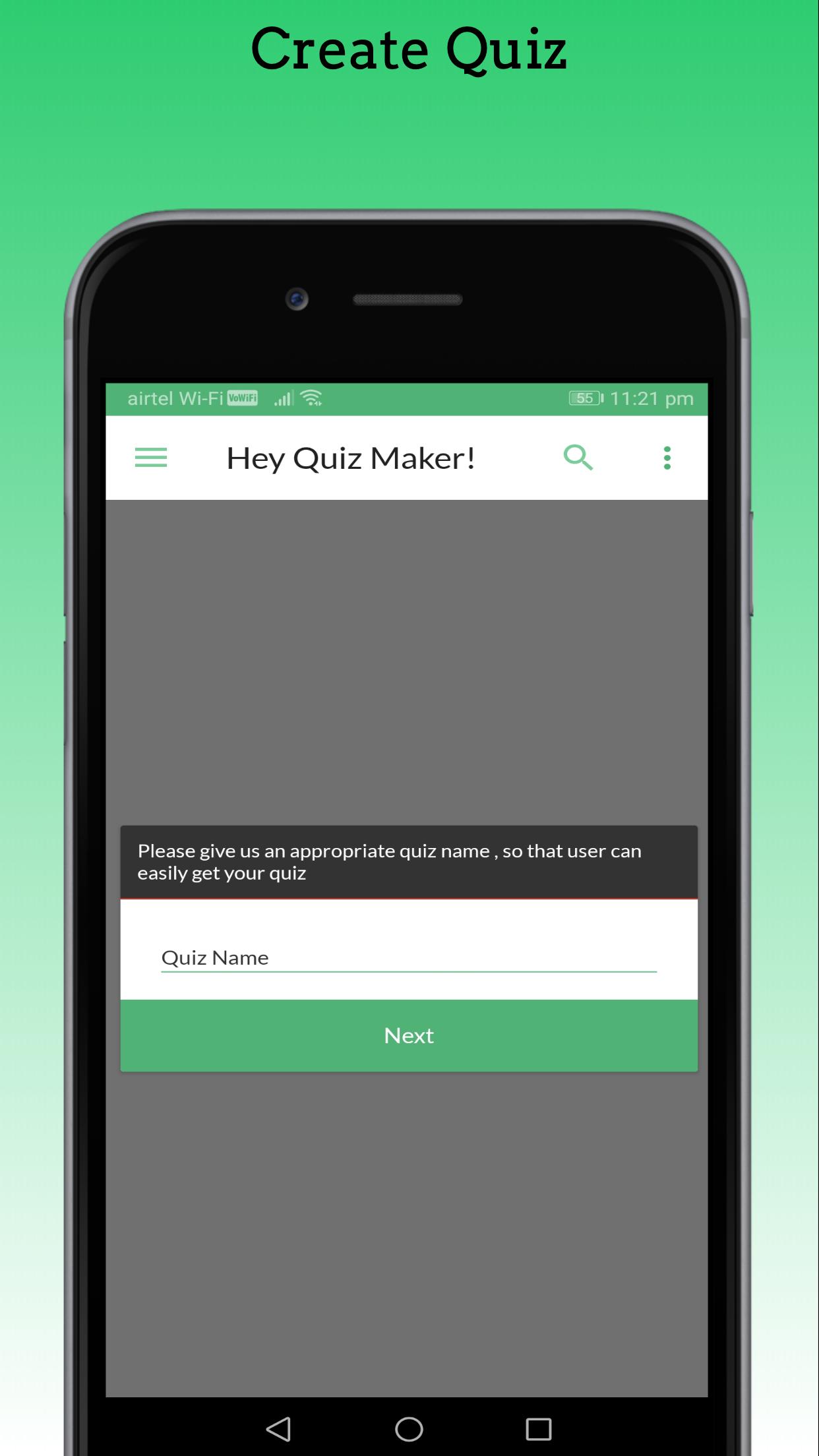 Quizmo Free app to Create, Attempt, Share Quizzes 5.4 Screenshot 4
