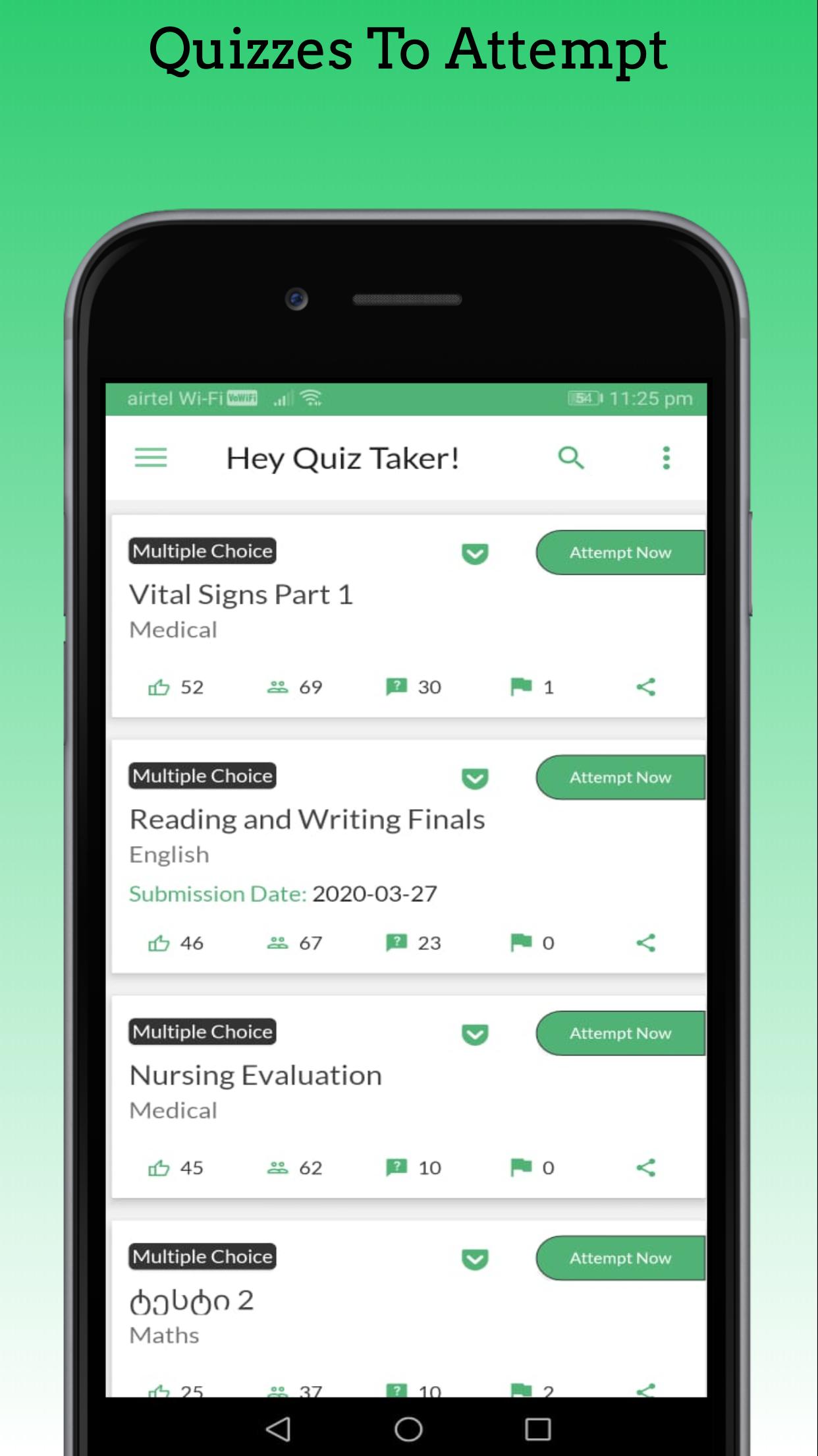 Quizmo Free app to Create, Attempt, Share Quizzes 5.4 Screenshot 6