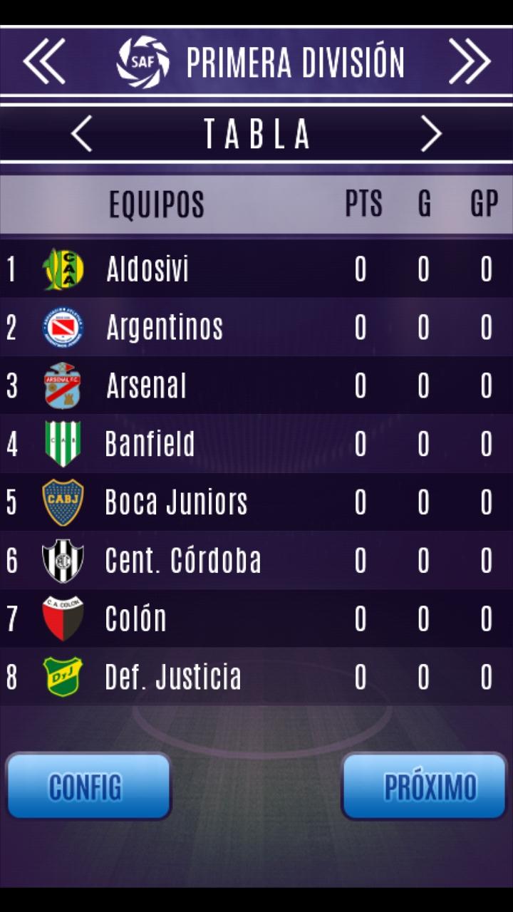 Air Superliga Fútbol Argentino Juego 2021 🇦🇷 1.7 Screenshot 4