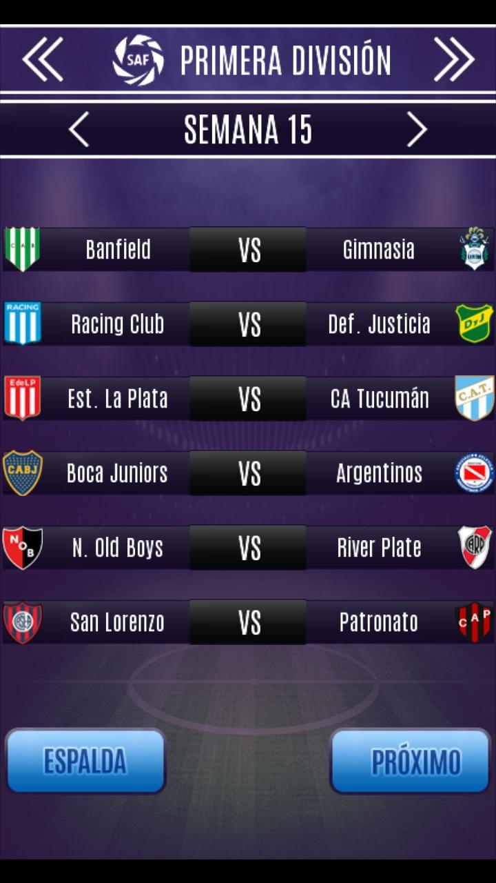 Air Superliga Fútbol Argentino Juego 2021 🇦🇷 1.7 Screenshot 5